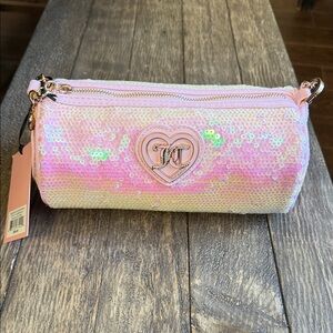 Juicy Couture Iridescent Pink Sequin Bag